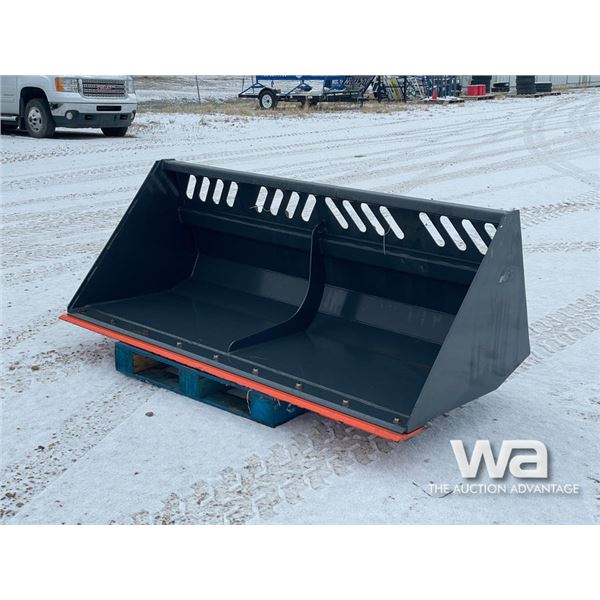 TMG 84 IN. SKID STEER SNOW/MULCH BUCKET