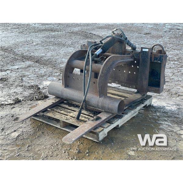60 IN. SKID STEER HYD. MAT GRAPPLE FORKS