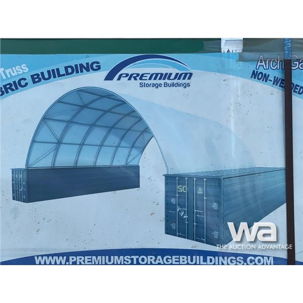 40 X 40 FT. FABRIC CONTAINER SHELTER
