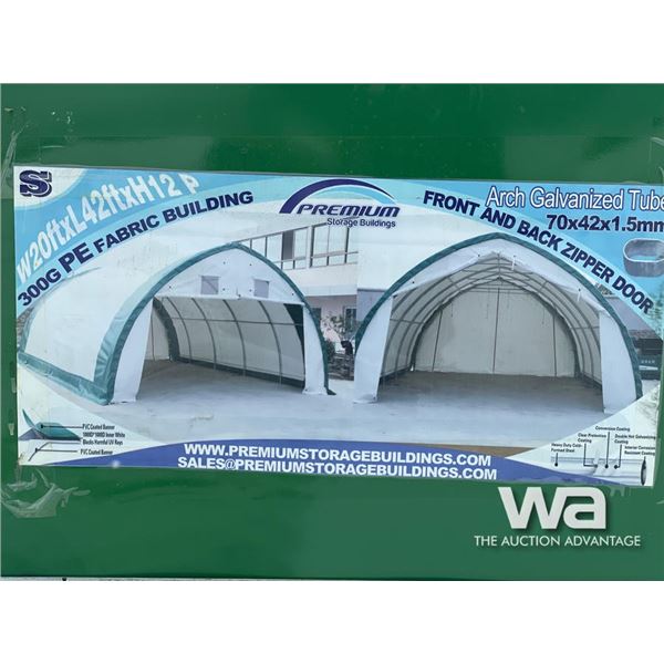 20 X 42 FT. FABRIC STORAGE BUILDING