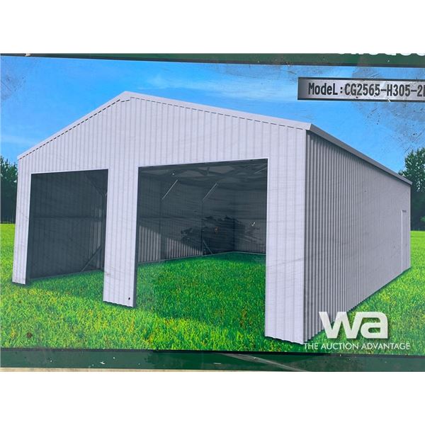 25 X 65 FT. METAL WAREHOUSE SHED