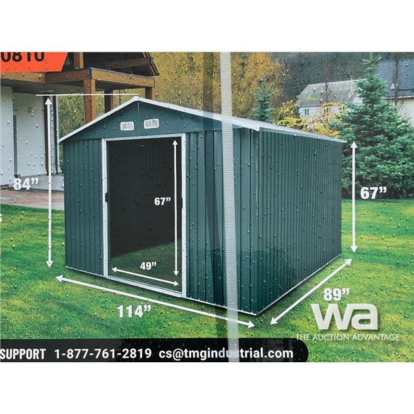 TMG 8 X 10 FT. METAL SHED