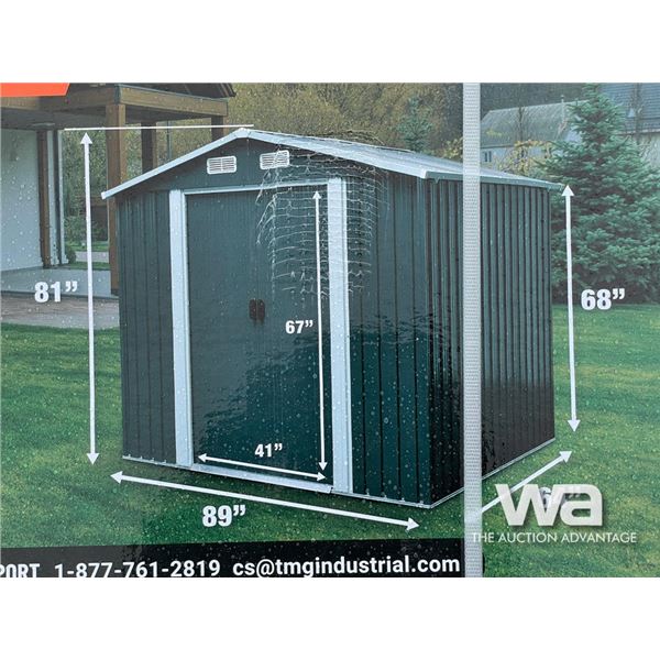 TMG 6 X 8 FT. METAL SHED