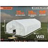 Image 1 : TMG 20 X 40 FT. TUNNEL GREENHOUSE
