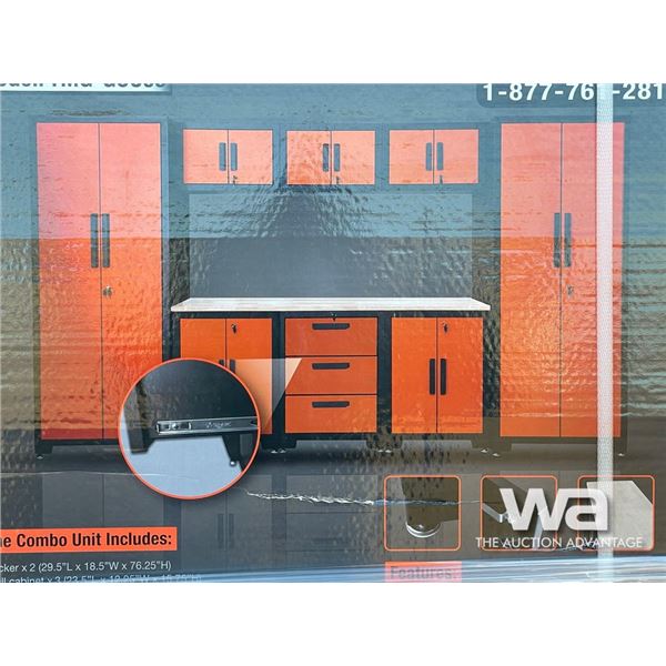 TMG 129.8 IN. GARAGE WORKBENCH SET