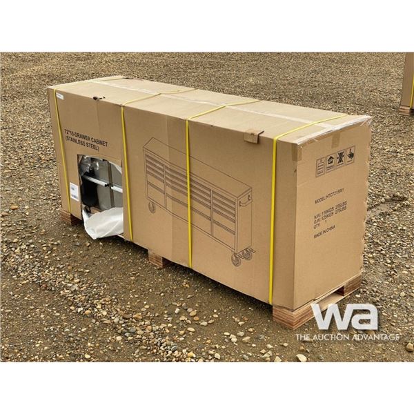 72 IN. STAINLESS STEEL CABINET