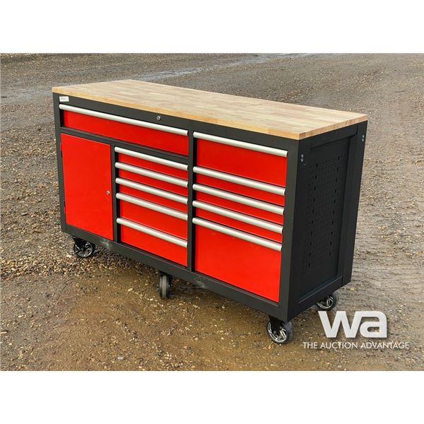 62 X 22 IN. WORKBENCH