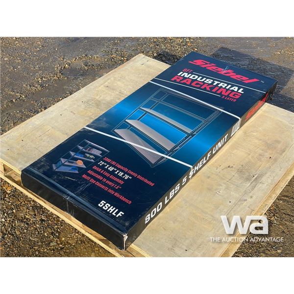 6 FT. SIEBEL INDUSTRIAL RACKING