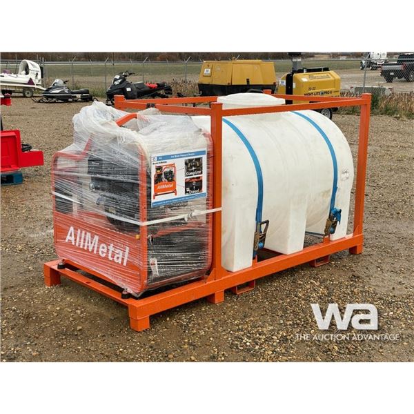 AM4000 SELF CONTAINED PRESSURE WASHER ON SKID