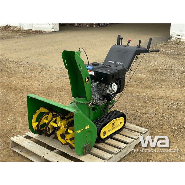 JOHN DEERE TRX26 SNOWBLOWER