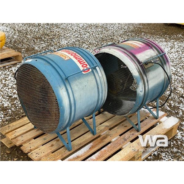 (2) SURE FLAME HEATERS