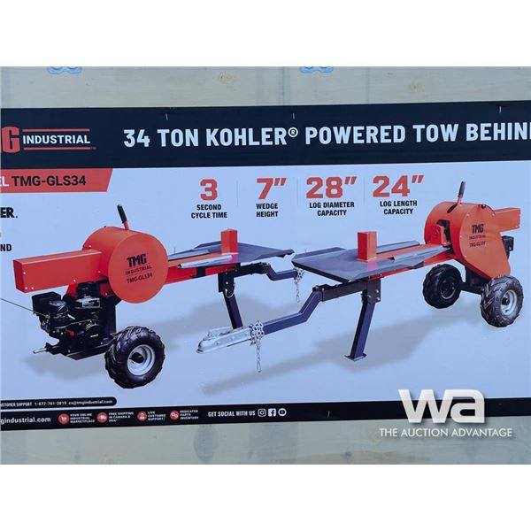 TMG 34 TON LOG SPLITTER