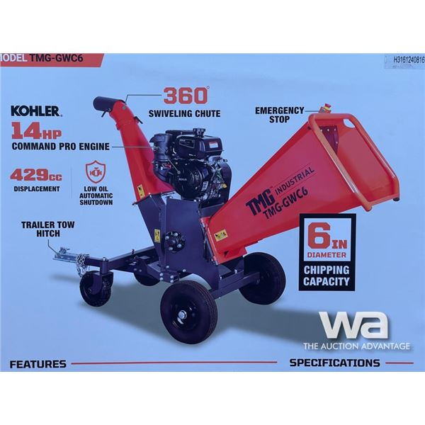 TMG 6 IN. WOOD CHIPPER