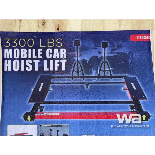 3300 LB. MOBILE CAR HOIST
