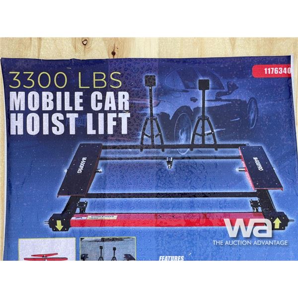 3300 LB. MOBILE CAR HOIST