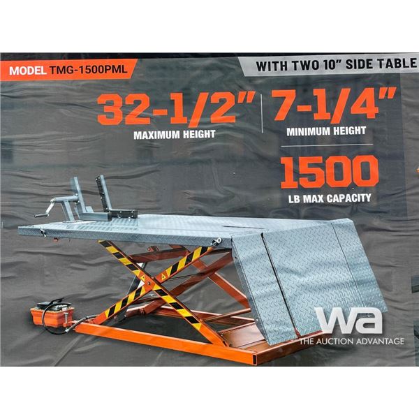 TMG 1500 LB. PORTABLE MOTORCYCLE / ATV LIFT