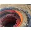 Image 5 : (8) 20.8 34R GOODYEAR DYNATORQUE TRACTOR TIRES