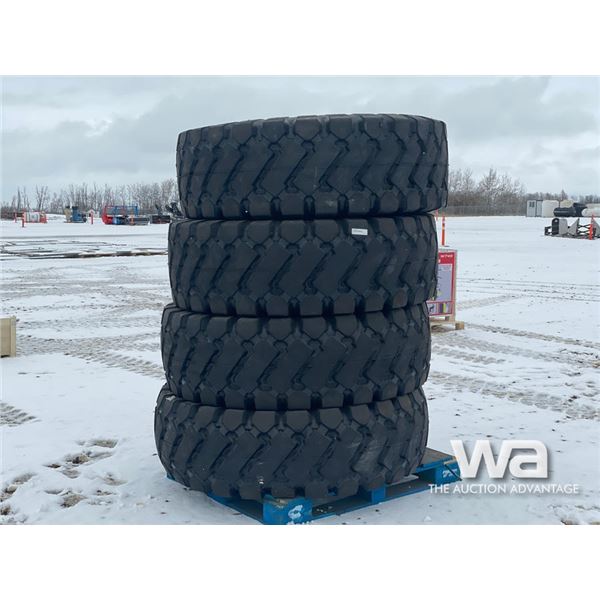 (4) 20.5-25 BEAVER LOADER TIRES