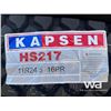 Image 5 : (8) KAPSEN 11R24.5 16PR TRUCK TIRES