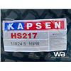 Image 5 : (8) KAPSEN 11R24.5 16PR TRUCK TIRES