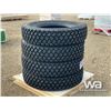 Image 3 : (4) KAPSEN 11R24.5 16PR TRUCK TIRES
