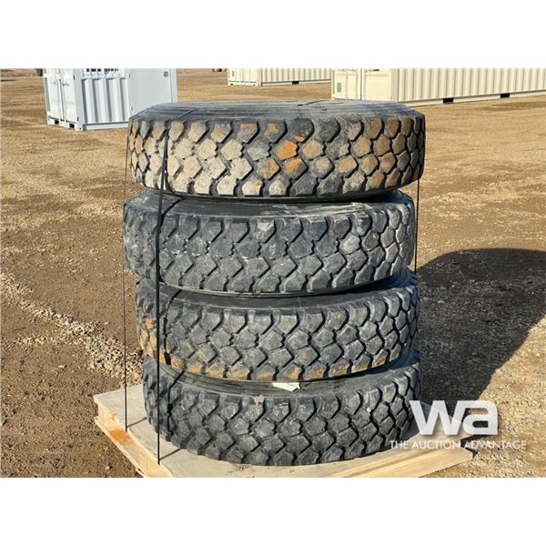 (4) MICHELIN 1100 R20 TIRES & RIMS