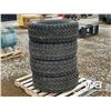 Image 3 : (4) GENERAL GRABBERS AT LT285/60 R20 STUDDED TIRES