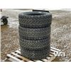 Image 4 : (4) GENERAL GRABBERS AT LT285/60 R20 STUDDED TIRES