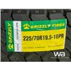 Image 5 : (4) GRIZZLY 225/70R19.5 16PR TIRES