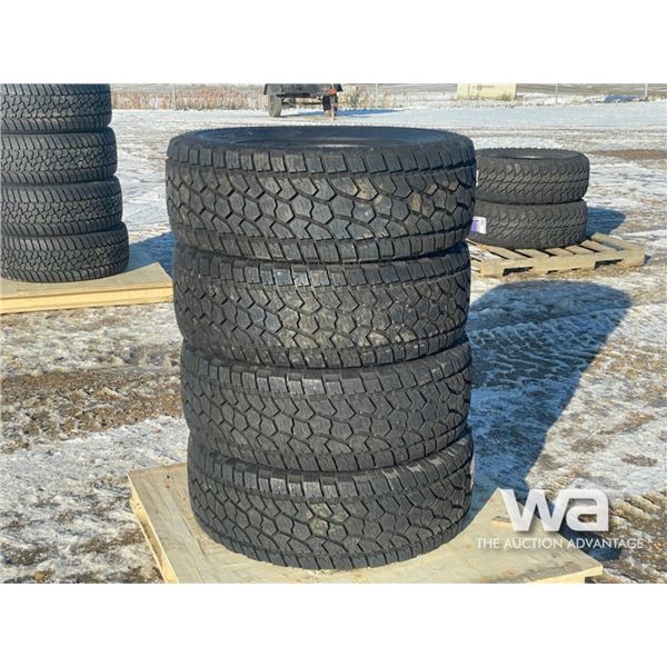 (4) GRIZZLY 35X12.5R18LT 10 PR TIRES