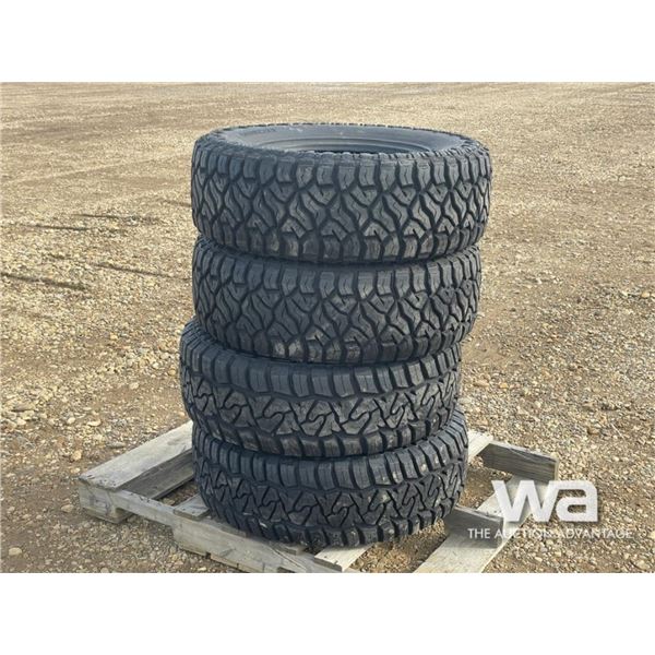 (4) GRIZZLY LT285/70R17 TIRES