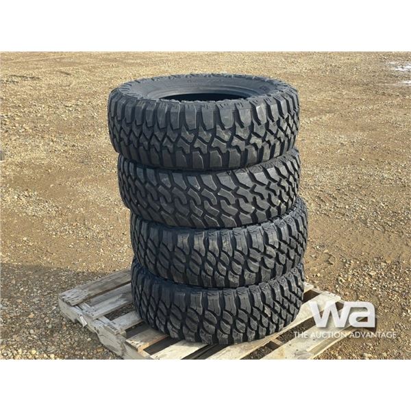 (4) GRIZZLY LT285/70R17 TIRES