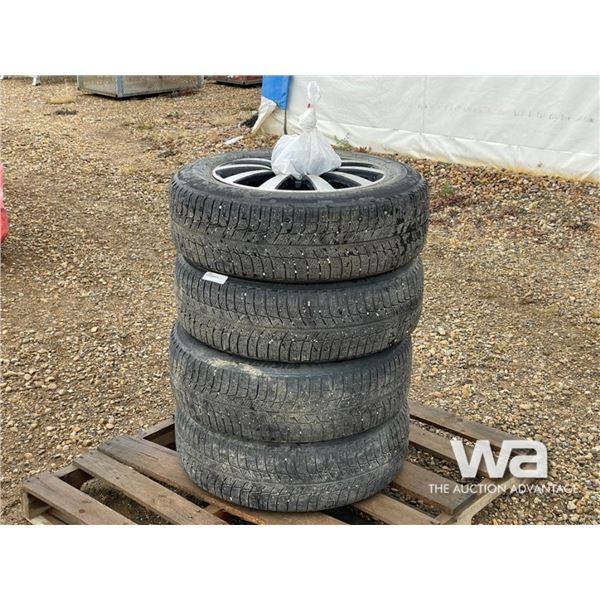 (4) MICHELIN 215/65R17 TIRES & RIMS