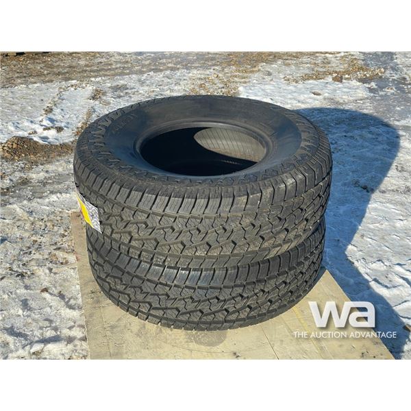 (2) GRIZZLY LT285/75R16 TIRES