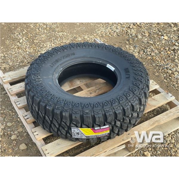 (1) GRIZZLY LT285/75R16 TIRE