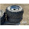 Image 10 : (4) DUNLOP QUAD TIRES & RIMS