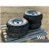 Image 4 : (4) DUNLOP QUAD TIRES & RIMS