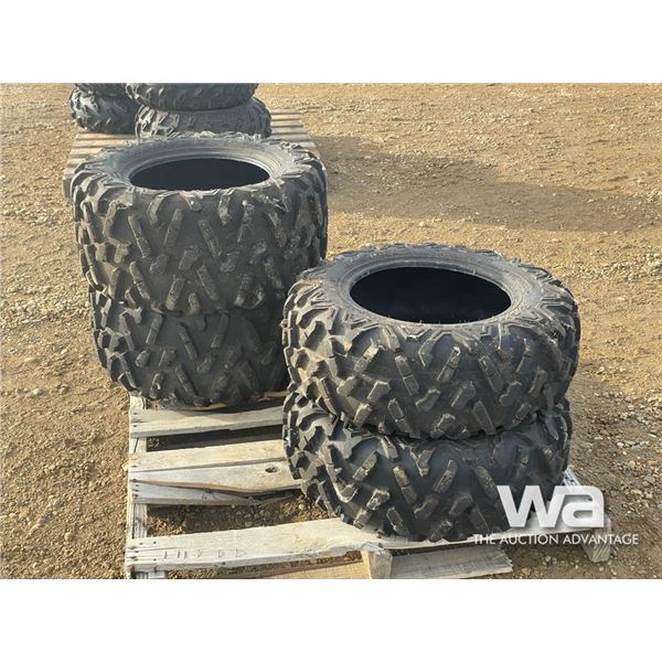 (4) MAXXIS ATV TIRES