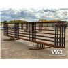 Image 3 : (5) 24 FT. FREESTANDING LIVESTOCK PANELS