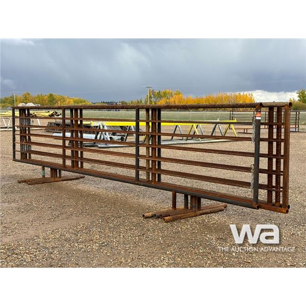 (5) 24 FT. FREESTANDING LIVESTOCK PANELS