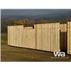 Image 1 : (2) FREESTANDING 24 FT. WINDBREAK PANELS