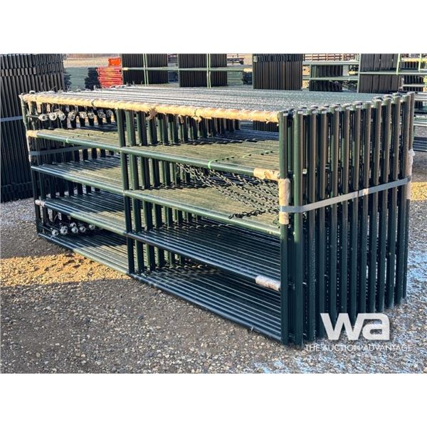 (24) 10 FT. LIVESTOCK GATES