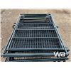 Image 5 : (12) 4 FT. MESH FRAME GATES