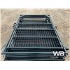 Image 5 : (12) 4 FT. MESH FRAME GATES