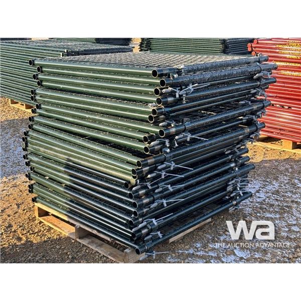 (22) 4 FT. MESH GATES