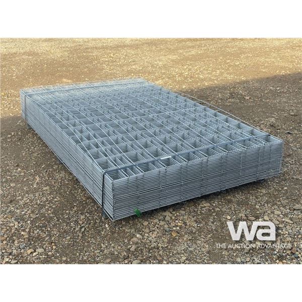 (50) 4 X 7 FT. WELDED WIRE FENCE PANELS