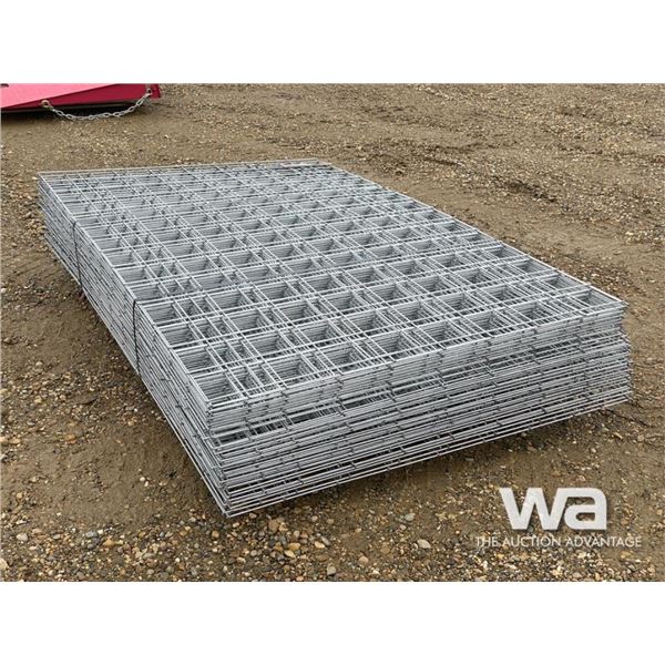 (50) 4 X 7 FT. WELDED WIRE FENCE PANELS