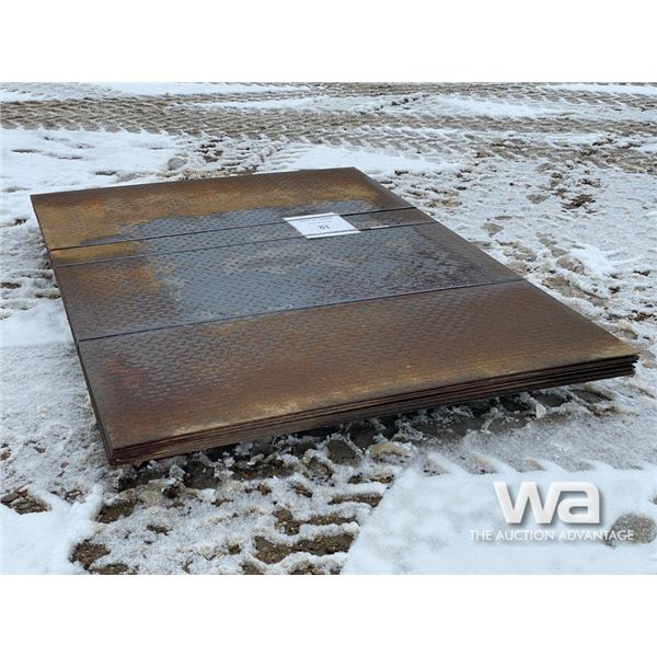 (10) 5 X 7 FT. STEEL PLATES