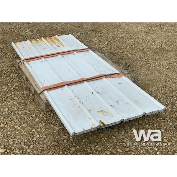 (40) 7.5 FT. STEEL SHEETS