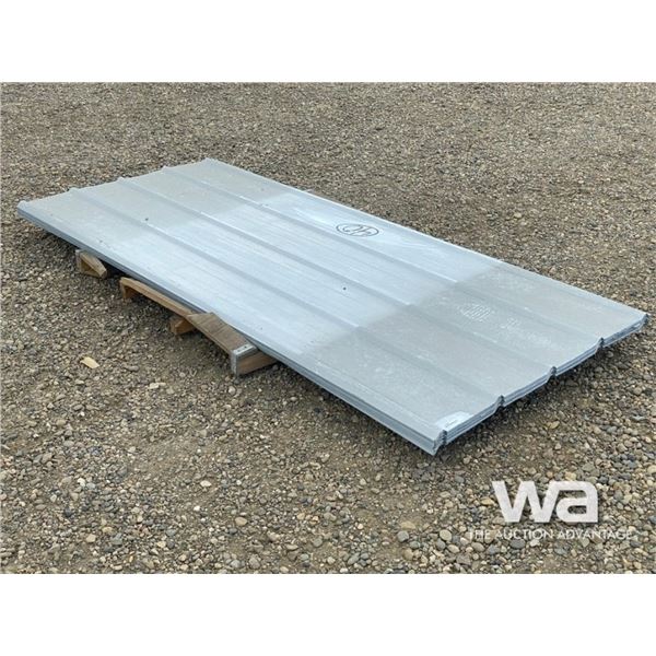 (40) 7.5 FT. X 3 FT. STEEL SHEETS